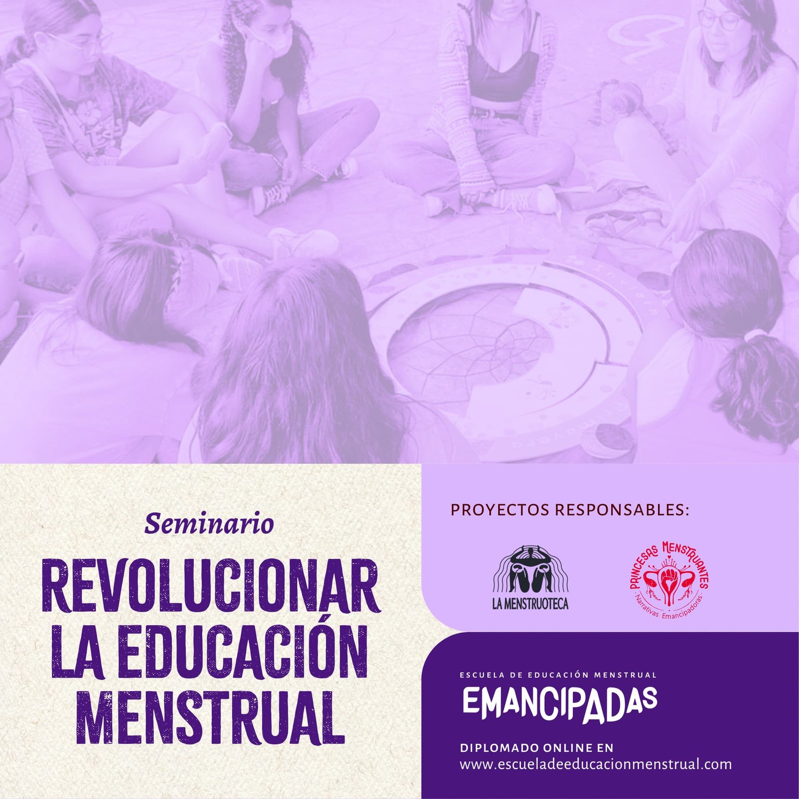 Seminario Revolucionar la Educacion Menstrual Seminario Revolucionar la Educacion Menstrual